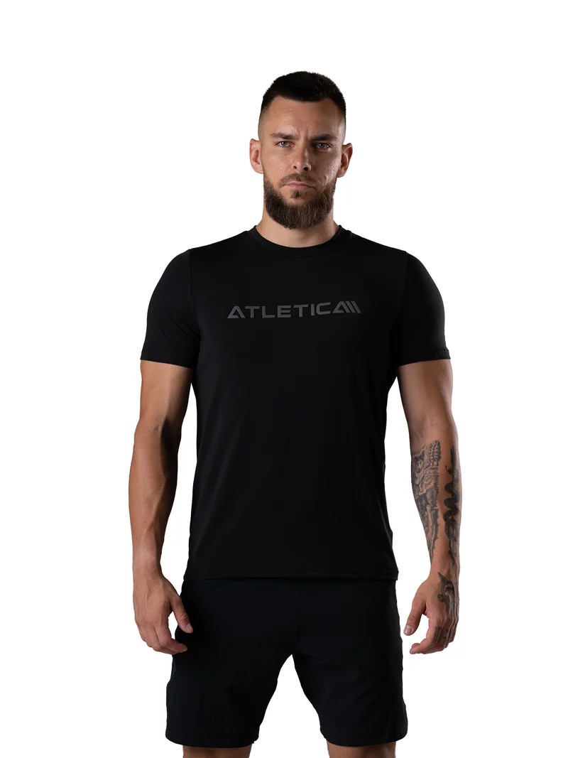 Merch Flex Train T-Shirt | Schwarz