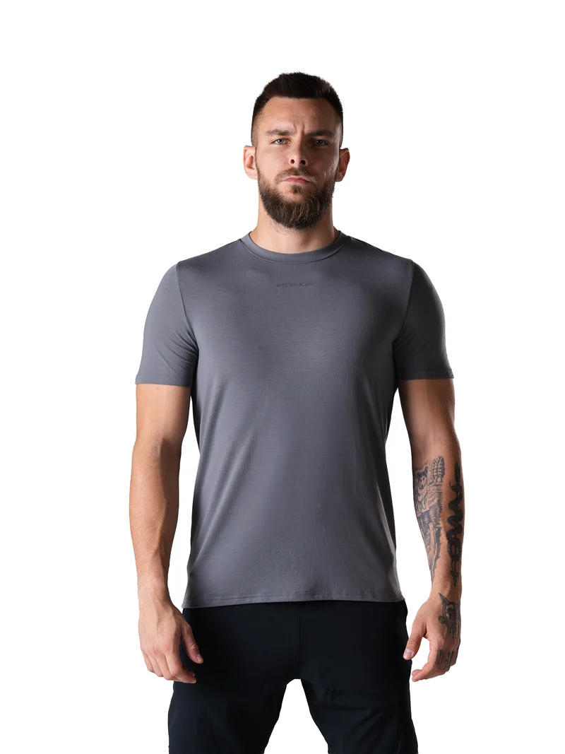 Flex Train T-Shirt | CastleRock Grey