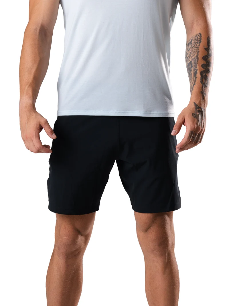 Flex Train Shorts | Schwarz