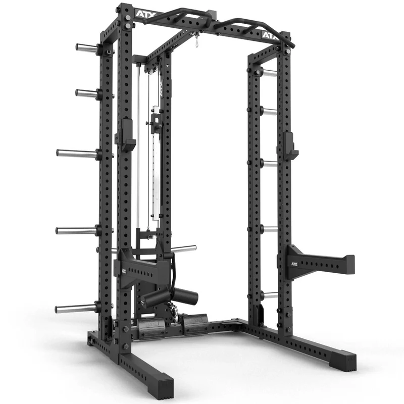 ATX® Half Rack 780 Komplettstation inkl. Extension und Plate Load Latzug