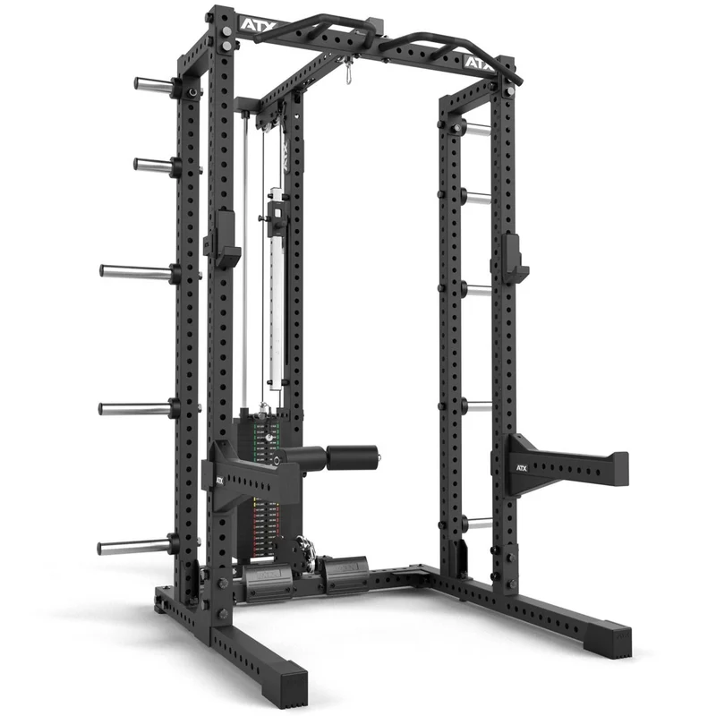 ATX® Half Rack 780 mit Extension und Latzug inkl. Steckgewichte
